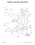 Diagram for 02 - Cabinet, Door And Liner Parts