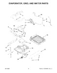 Diagram for 03 - Evaporator, Grid, And Water Parts