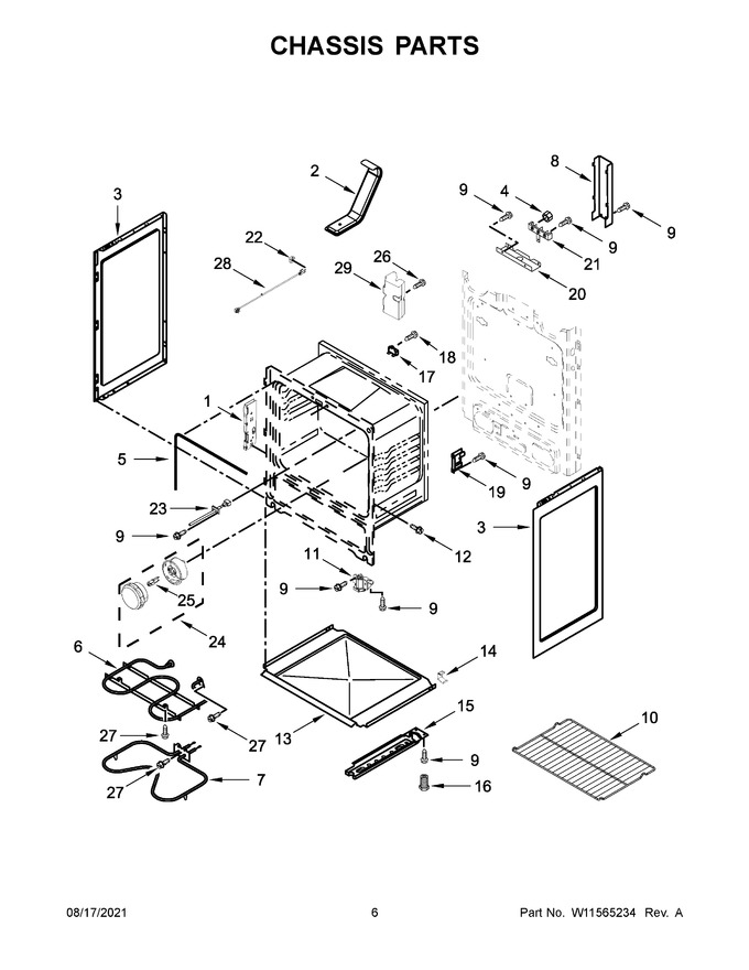 Diagram for YAER6303MFS3