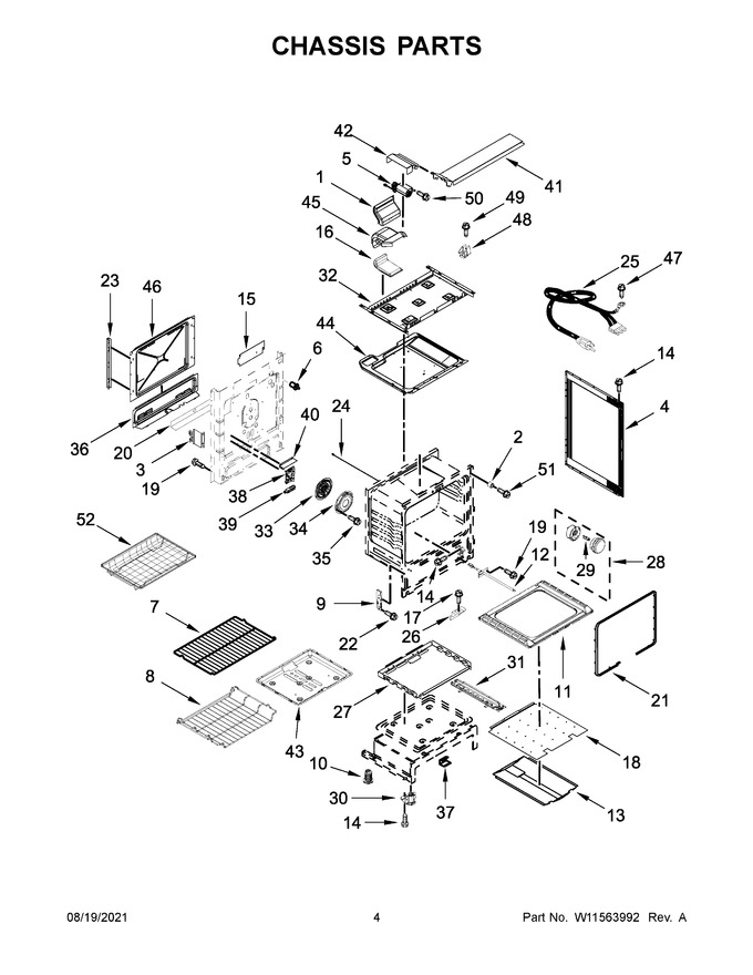 Diagram for WEG745H0LZ0