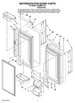 Diagram for 04 - Refrigerator Door Parts