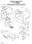 Diagram for 02 - Freezer Liner Parts