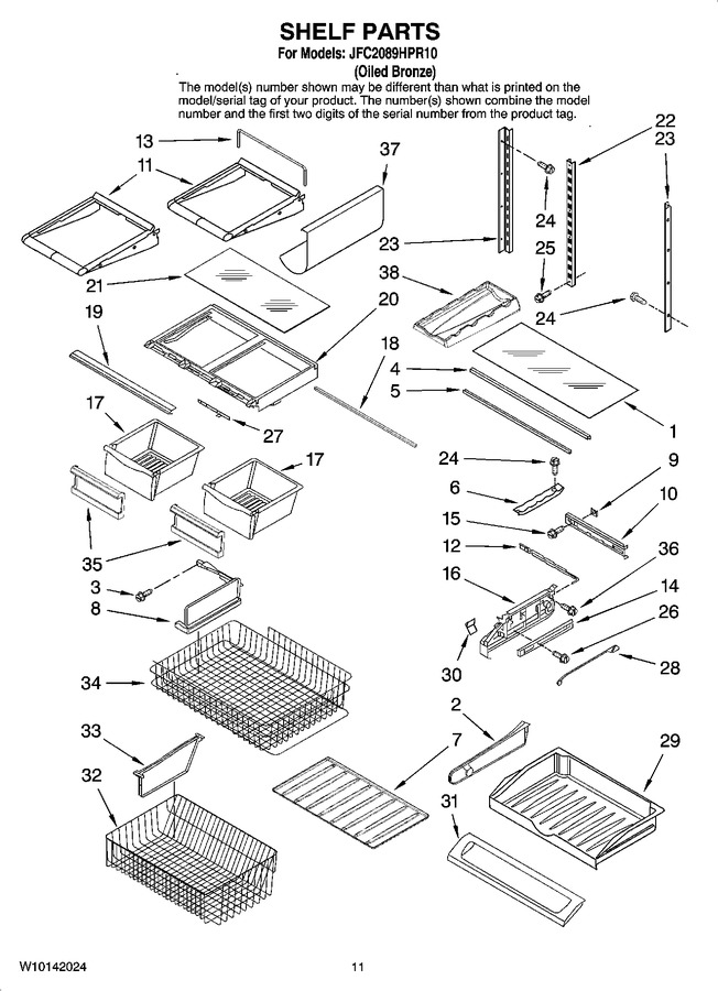 Diagram for JFC2089HPR10