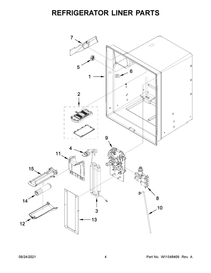 Diagram for WRX735SDHV05