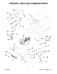 Diagram for 04 - Freezer Liner And Icemaker Parts