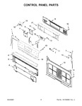 Diagram for 03 - Control Panel Parts