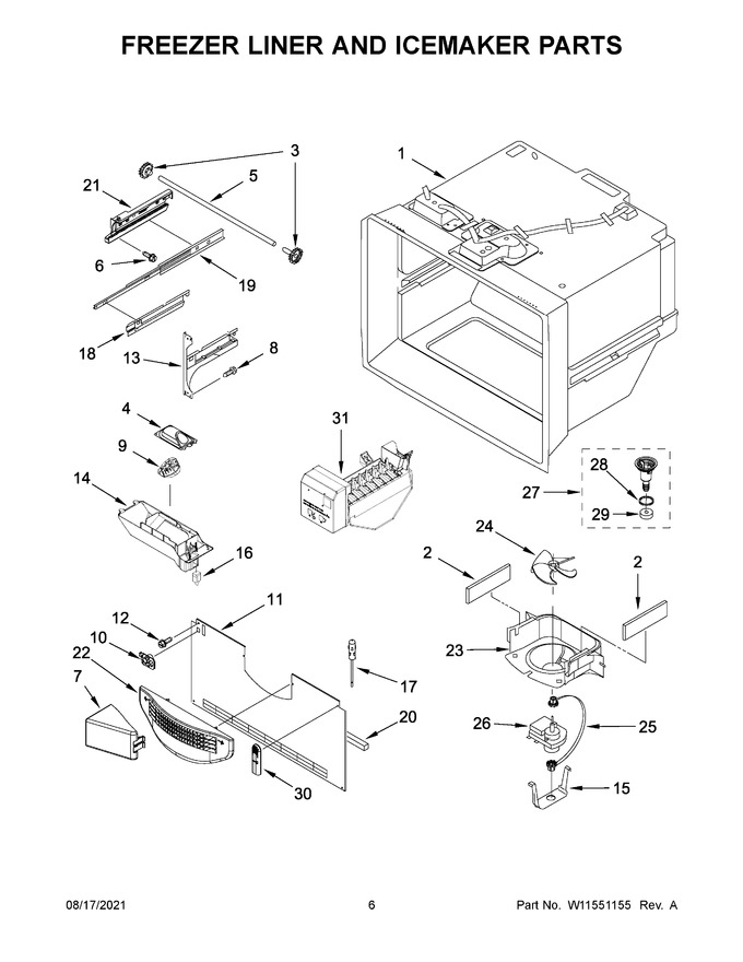 Diagram for KRFC302EBS05