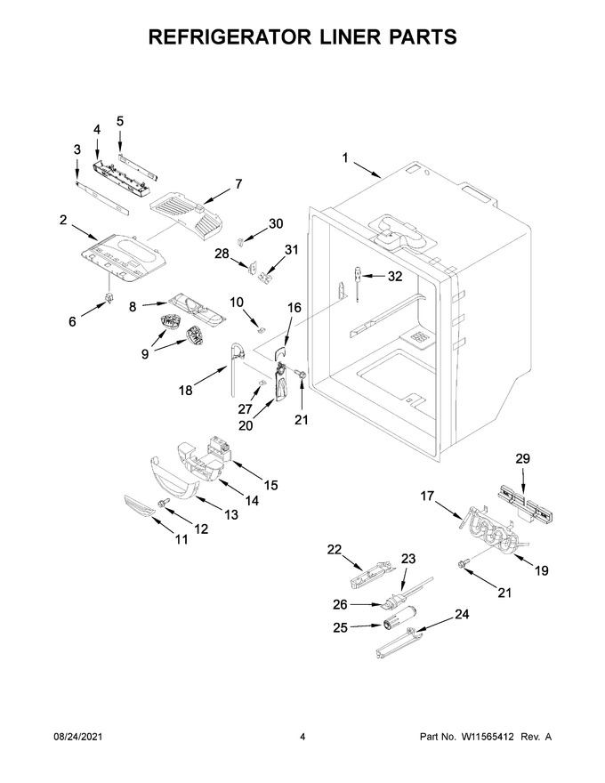 Diagram for KRFC300EWH06