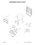 Diagram for 09 - Dispenser Front Parts