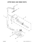 Diagram for 06 - Upper Wash And Rinse Parts