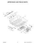 Diagram for 07 - Upper Rack And Track Parts