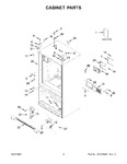 Diagram for 02 - Cabinet Parts