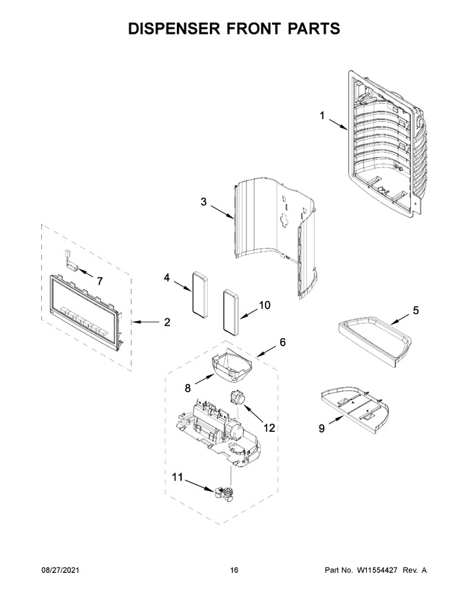 Diagram for WRF555SDFZ14