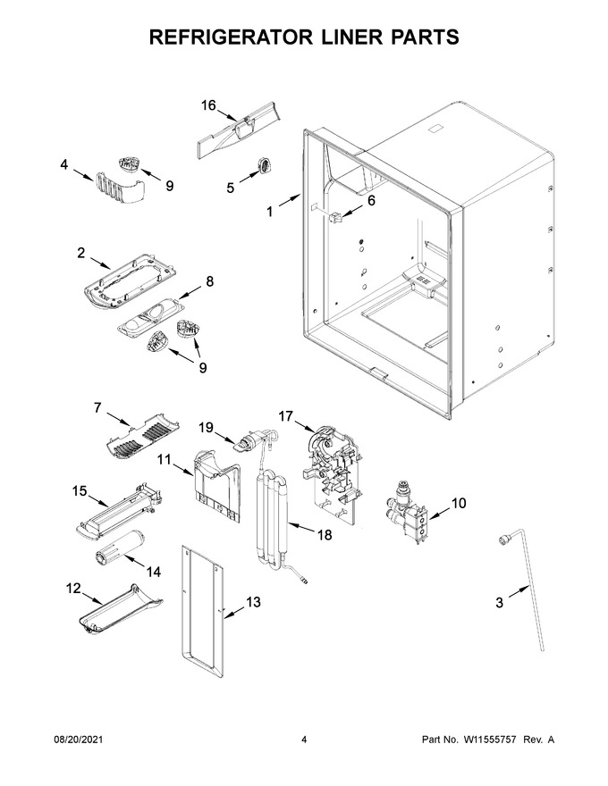 Diagram for WRF550CDHZ06