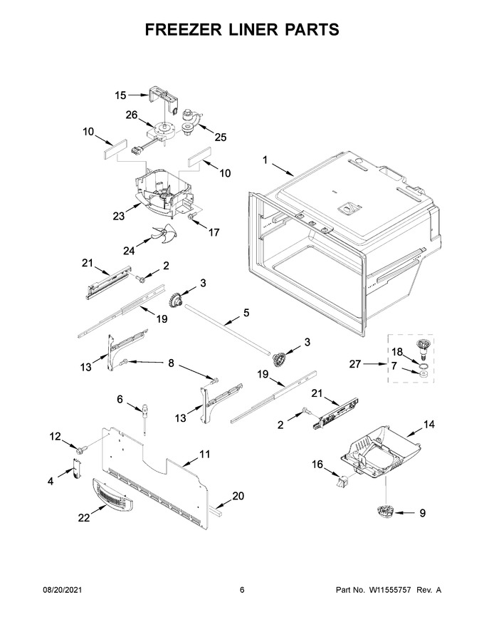 Diagram for WRF550CDHZ06