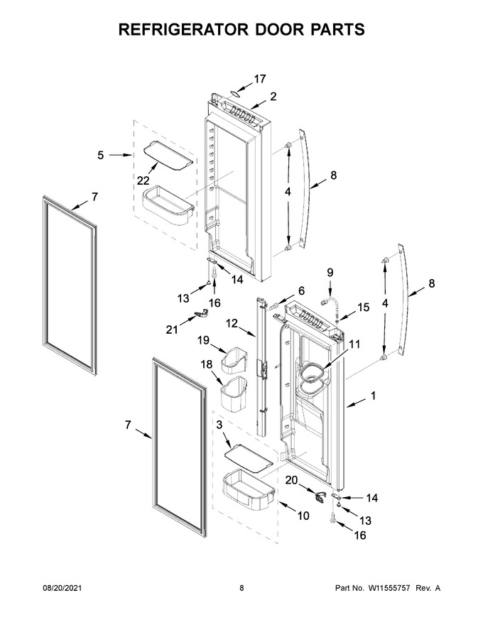 Diagram for WRF550CDHZ06