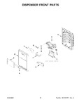 Diagram for 09 - Dispenser Front Parts