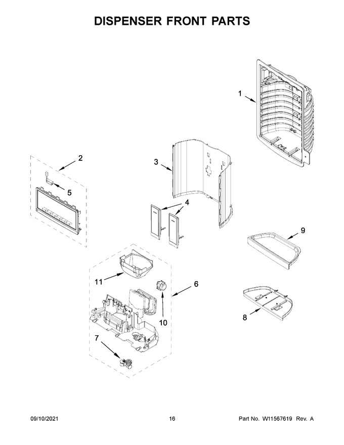 Diagram for WRF555SDHV07