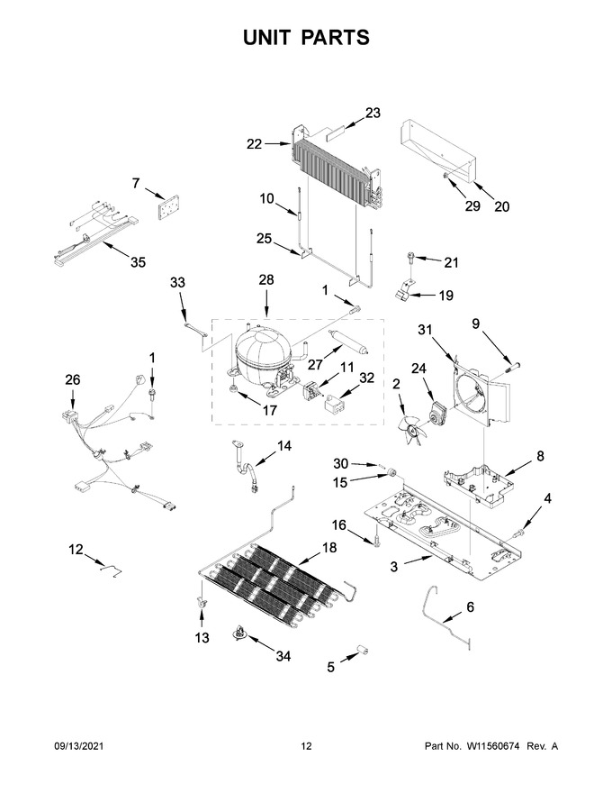 Diagram for WRX735SDHV06