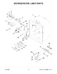 Diagram for 03 - Refrigerator Liner Parts