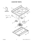 Diagram for 02 - Cooktop Parts