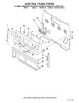 Diagram for 02 - Control Panel Parts