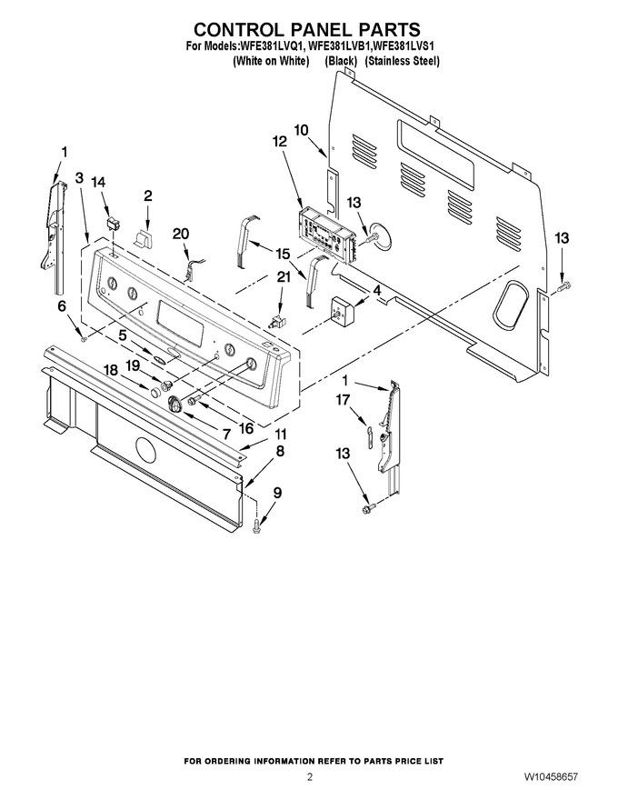 Diagram for WFE381LVQ1