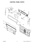 Diagram for 03 - Control Panel Parts