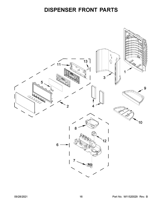 Diagram for WRX735SDHZ04