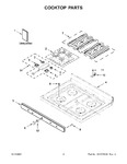 Diagram for 02 - Cooktop Parts