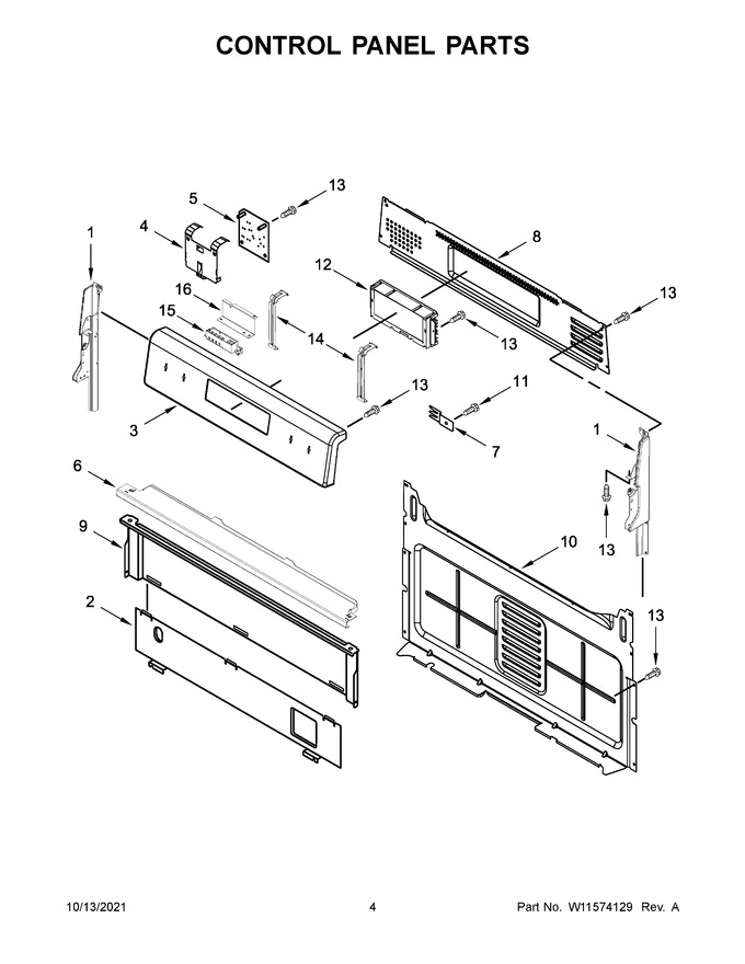 Diagram for MGR6600FW3