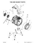 Diagram for 06 - Tub And Basket Parts