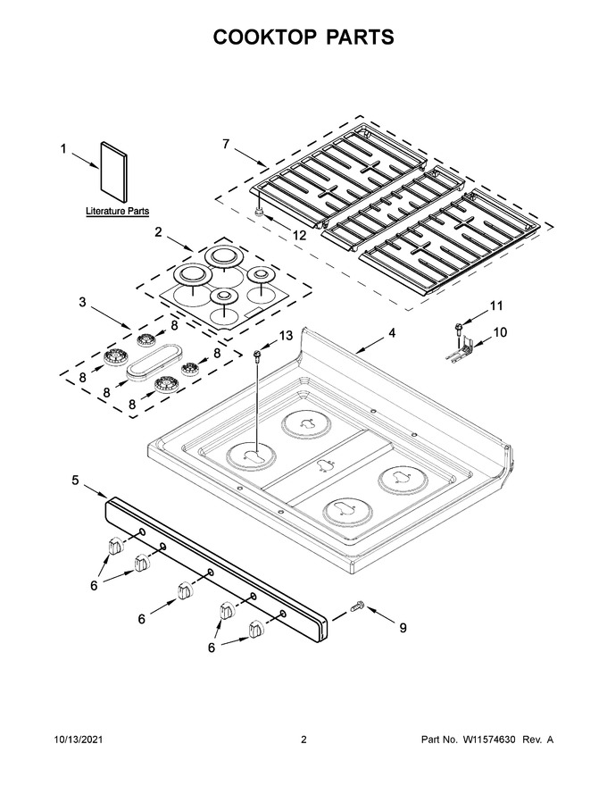 Diagram for WFG550S0LW1