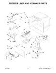 Diagram for 04 - Freezer Liner And Icemaker Parts