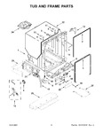 Diagram for 04 - Tub And Frame Parts