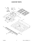 Diagram for 02 - Cooktop Parts