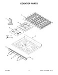 Diagram for 02 - Cooktop Parts