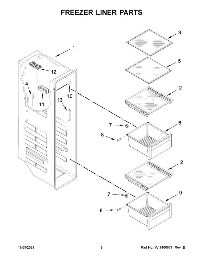 Diagram for KRSF705HPS00