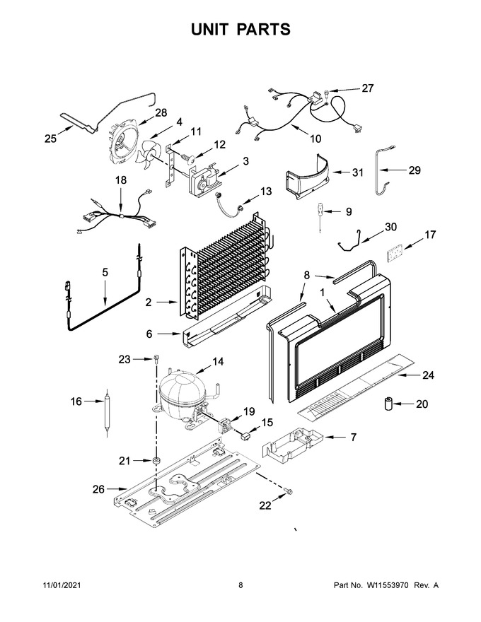 Diagram for WZF57R16FW07