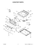 Diagram for 02 - Cooktop Parts