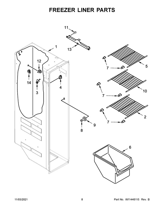 Diagram for WRS311SDHT04