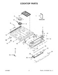 Diagram for 02 - Cooktop Parts