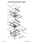 Diagram for 04 - Refrigerator Shelf Parts