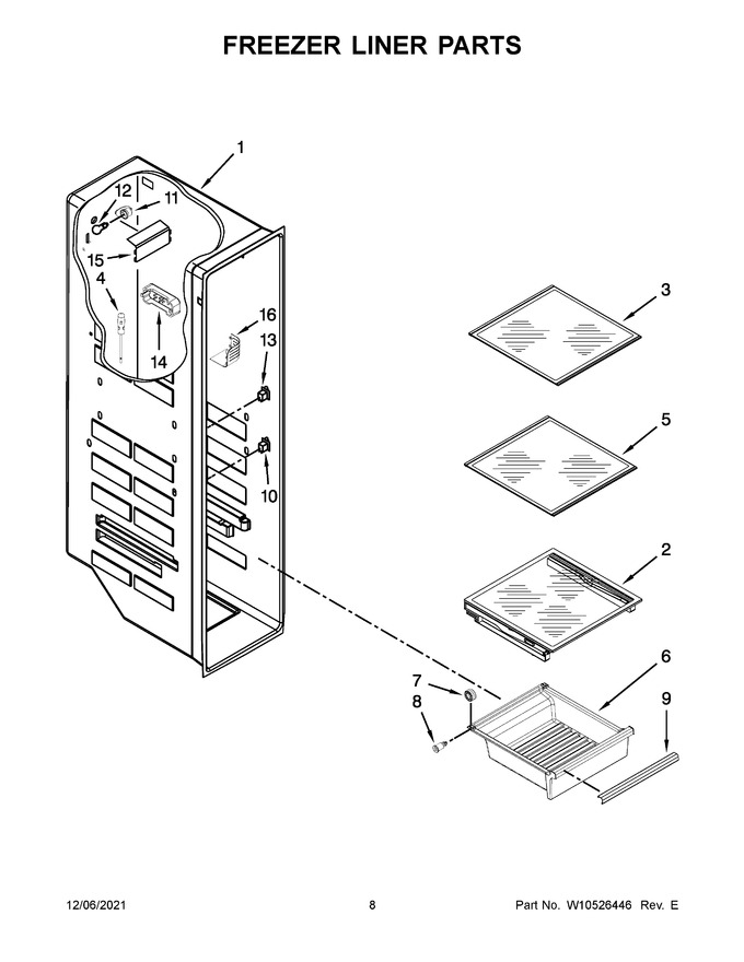 Diagram for WRS526SIAE00