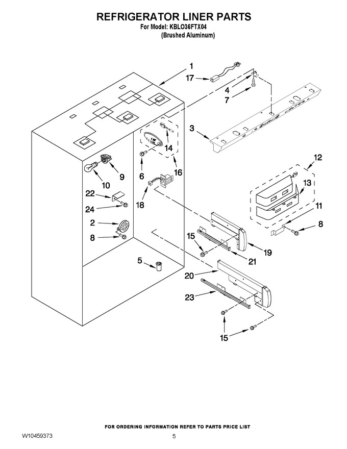 Diagram for KBLO36FTX04