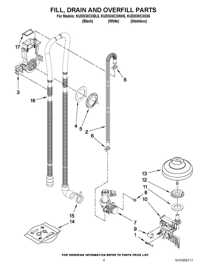 Diagram for KUDS30CXBL5