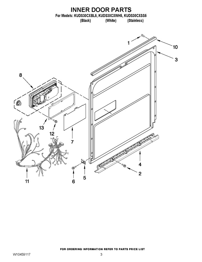 Diagram for KUDS30CXWH5