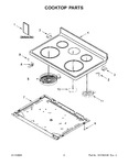 Diagram for 02 - Cooktop Parts