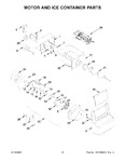 Diagram for 06 - Motor And Ice Container Parts