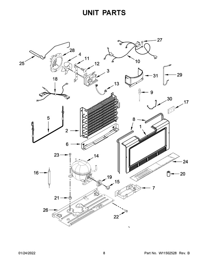 Diagram for WZF57R16FW06